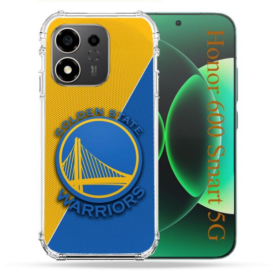 Coque Renforcée Pour Honor 600 Smart 5G Basket Golden State Warriors