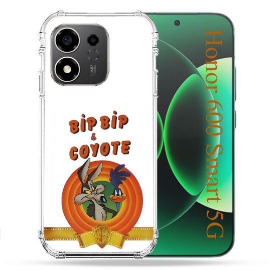 Coque Renforcée Pour Honor 600 Smart 5G Bip Bip Coyote