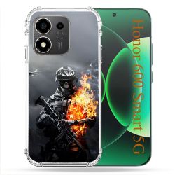 Coque Renforcée Pour Honor 600 Smart 5G Call Of Duty Squelette
