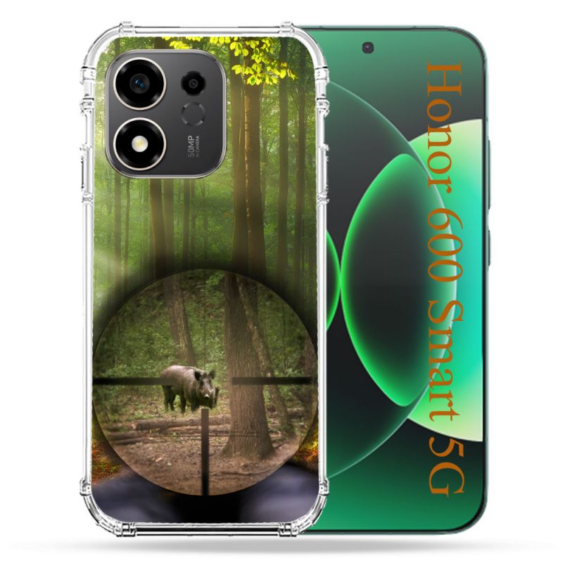Coque Renforcée Pour Honor 600 Smart 5G Chasse Sanglier Viseur