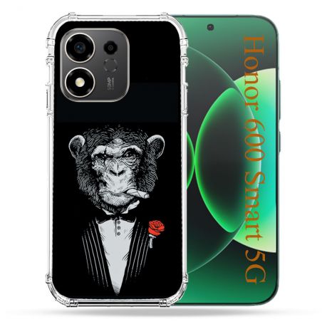 Coque Renforcée Pour Honor 600 Smart 5G Decale Singe Mafia