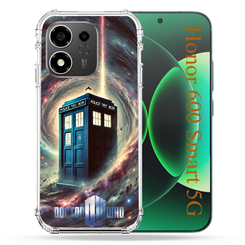 Coque Renforcée Pour Honor 600 Smart 5G Dr Who Tardis Univers