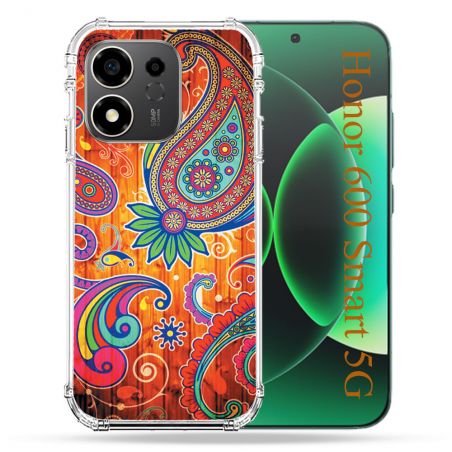 Coque Renforcée Pour Honor 600 Smart 5G Fleur Psychedelic