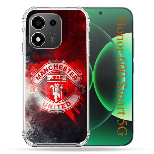 Coque Renforcée Pour Honor 600 Smart 5G Foot Manchester United