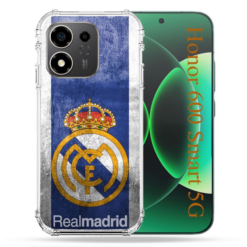 Coque Renforcée Pour Honor 600 Smart 5G Foot Real Madrid