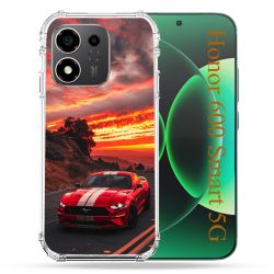 Coque Renforcée Pour Honor 600 Smart 5G Ford Mustang GT500 Rouge