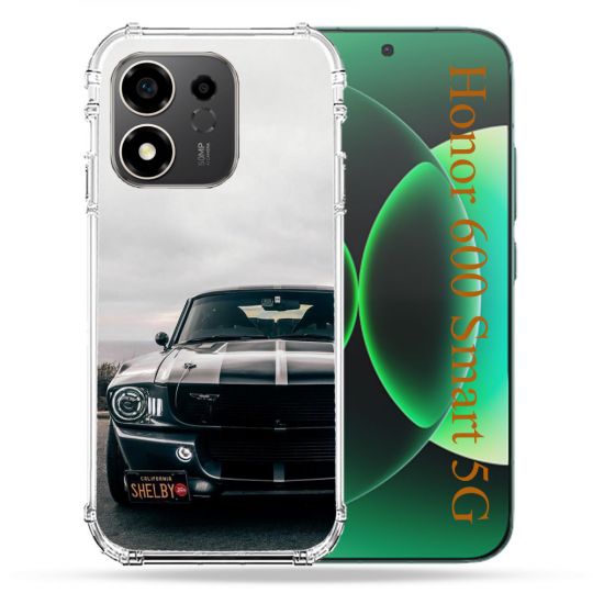 Coque Renforcée Pour Honor 600 Smart 5G Ford Mustang GT500 Vintage