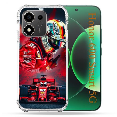 Coque Renforcée Pour Honor 600 Smart 5G Formule 1 F1 Ferrari