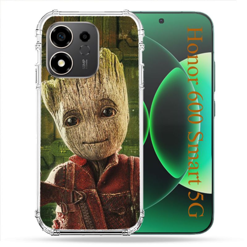 Coque Renforcée Pour Honor 600 Smart 5G Groot Vert