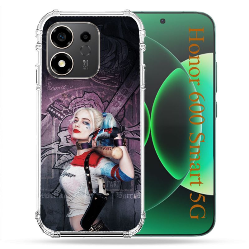 Coque Renforcée Pour Honor 600 Smart 5G Harley Quinn Batte