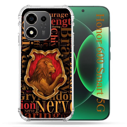 Coque Renforcée Pour Honor 600 Smart 5G Harry Potter Griffondor