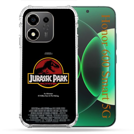 Coque Renforcée Pour Honor 600 Smart 5G Jurassic Park Affiche
