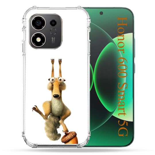 Coque Renforcée Pour Honor 600 Smart 5G L'âge de Glace Scratch Suspendu