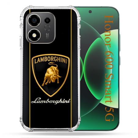 Coque Renforcée Pour Honor 600 Smart 5G Lamborghini Carbone