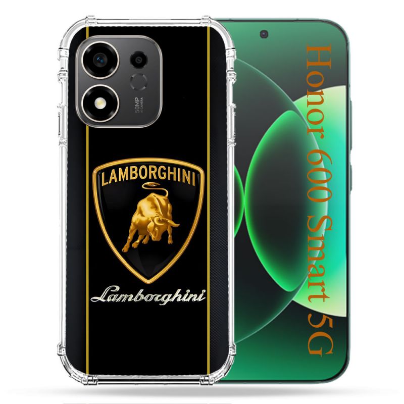 Coque Renforcée Pour Honor 600 Smart 5G Lamborghini Carbone