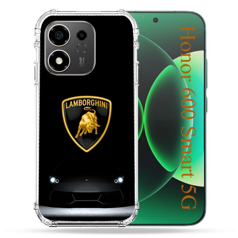 Coque Renforcée Pour Honor 600 Smart 5G Lamborghini Noir