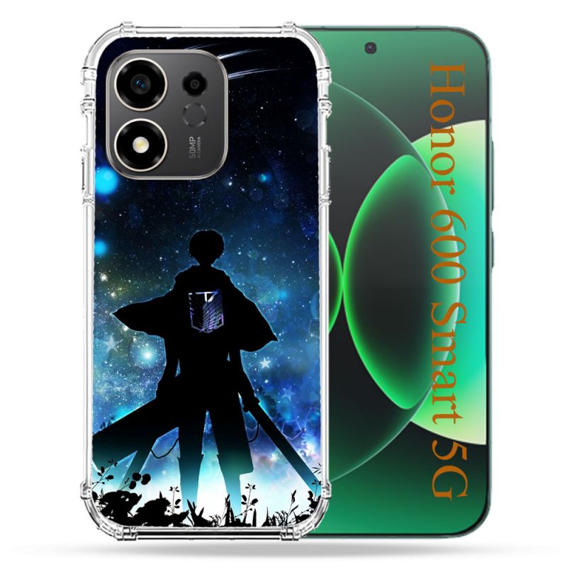 Coque Renforcée Pour Honor 600 Smart 5G Manga Attaque Titans Levi