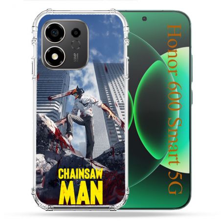 Coque Renforcée Pour Honor 600 Smart 5G Manga Chainsaw Man Denji