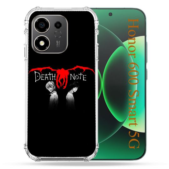 Coque Renforcée Pour Honor 600 Smart 5G Manga Death Note Noir