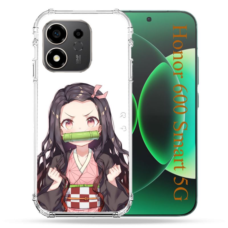 Coque Renforcée Pour Honor 600 Smart 5G Manga Demon Slayer Nezuko