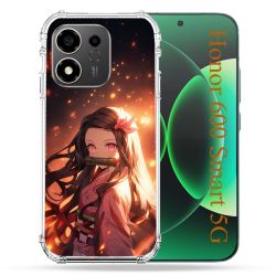 Coque Renforcée Pour Honor 600 Smart 5G Manga Demon Slayer Nezuko Rose