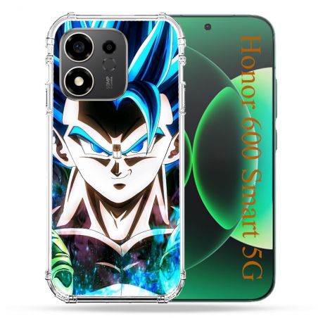 Coque Renforcée Pour Honor 600 Smart 5G Manga Dragon Ball Gogeta Visage