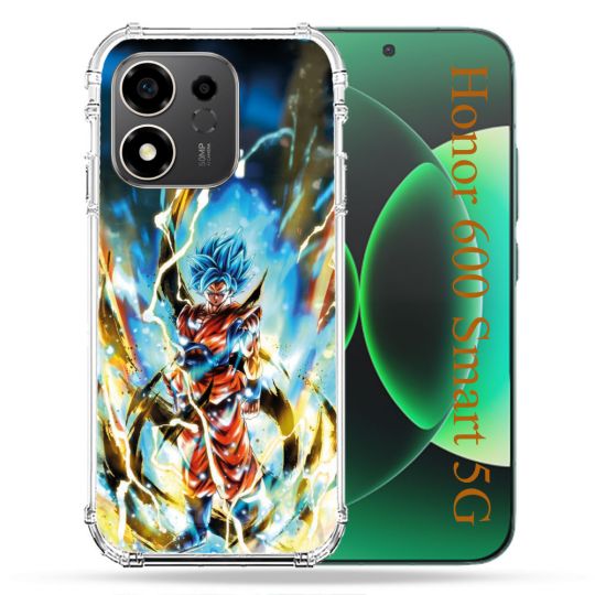 Coque Renforcée Pour Honor 600 Smart 5G Manga Dragon Ball Sangoku Blanc