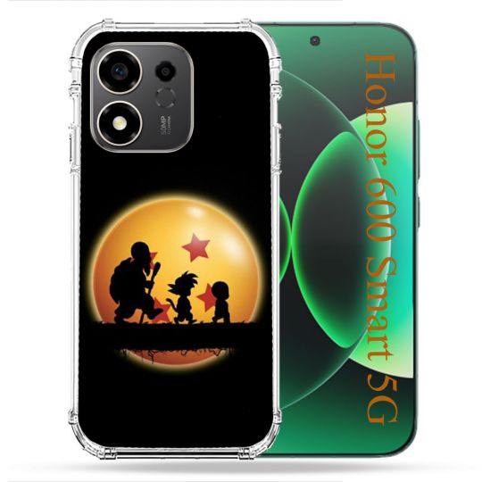 Coque Renforcée Pour Honor 600 Smart 5G Manga Dragon Ball Vintage