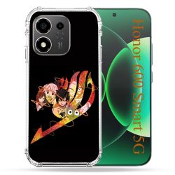 Coque Renforcée Pour Honor 600 Smart 5G Manga Fairy Tail Logo Noir