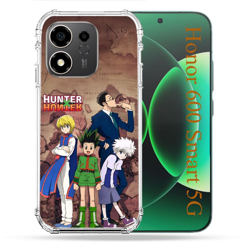 Coque Renforcée Pour Honor 600 Smart 5G Manga Hunter X Hunter Vintage