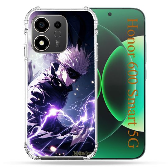 Coque Renforcée Pour Honor 600 Smart 5G Manga Jujutsu Kaisen Gojo Saturo