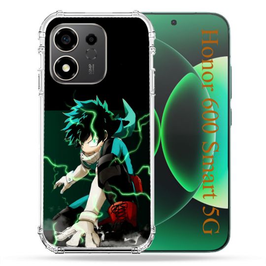 Coque Renforcée Pour Honor 600 Smart 5G Manga My Hero Academia Deku
