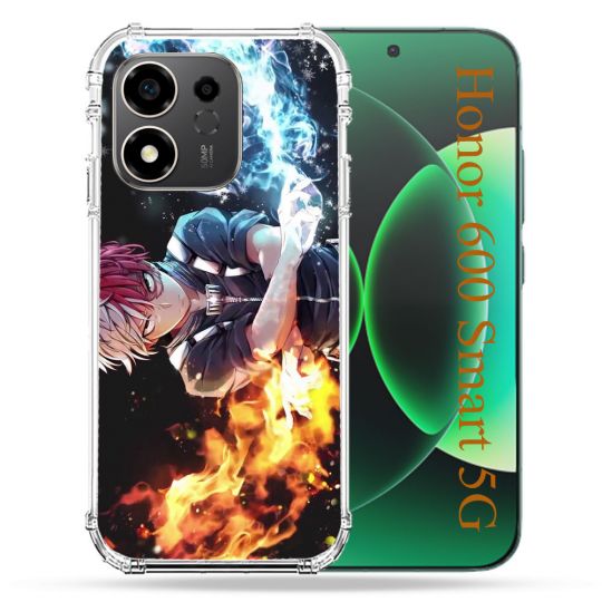 Coque Renforcée Pour Honor 600 Smart 5G Manga My Hero Academia Shoto
