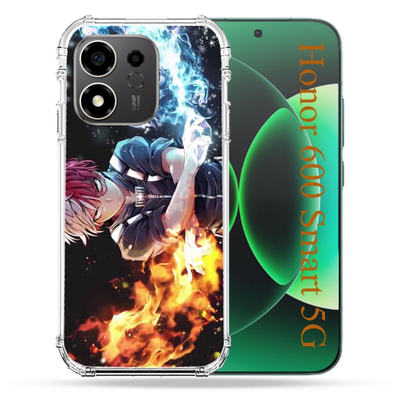 Coque Renforcée Pour Honor 600 Smart 5G Manga My Hero Academia Shoto