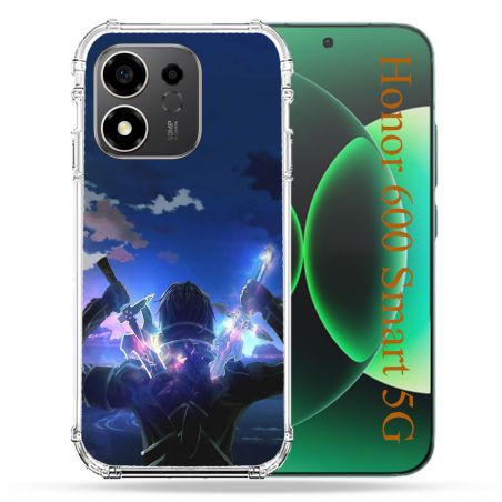 Coque Renforcée Pour Honor 600 Smart 5G Manga SAO sword Art Online Epee
