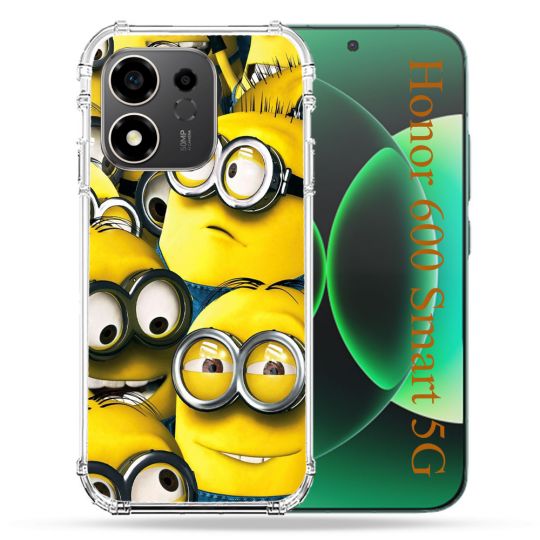 Coque Renforcée Pour Honor 600 Smart 5G Minions Groupe
