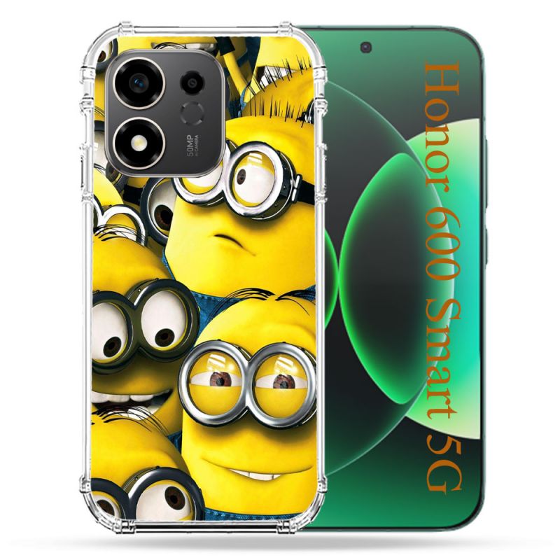 Coque Renforcée Pour Honor 600 Smart 5G Minions Groupe