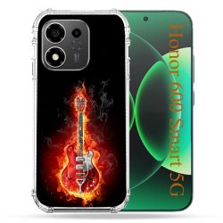 Coque Renforcée Pour Honor 600 Smart 5G Musique Guitare Electrique