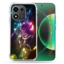 Coque Renforcée Pour Honor 600 Smart 5G Musique Partition Multicolore
