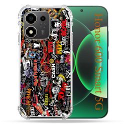 Coque Renforcée Pour Honor 600 Smart 5G Musique Rock Groupe