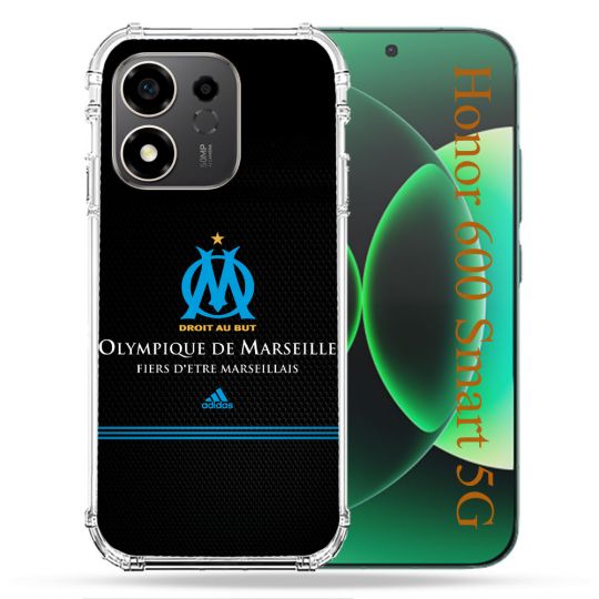 Coque Renforcée Pour Honor 600 Smart 5G Olympique Marseille OM Fier etre Marseillais