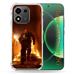 Coque Renforcée Pour Honor 600 Smart 5G Pompier Escalier