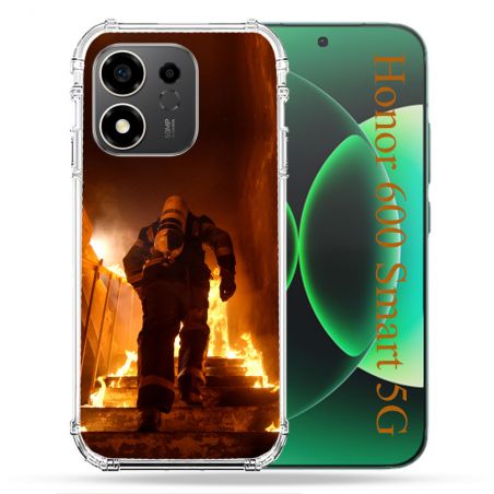 Coque Renforcée Pour Honor 600 Smart 5G Pompier Escalier