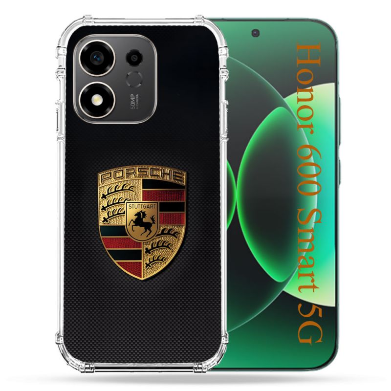 Coque Renforcée Pour Honor 600 Smart 5G Porsche Carbone