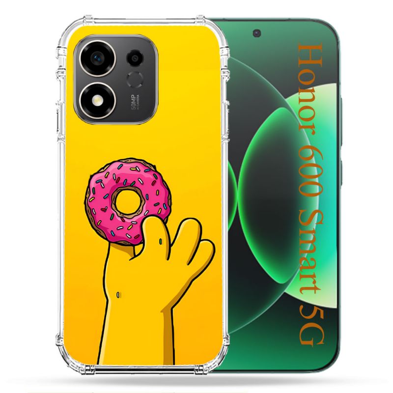 Coque Renforcée Pour Honor 600 Smart 5G Simpson Donuts