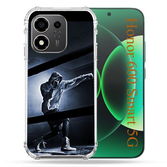Coque Renforcée Pour Honor 600 Smart 5G Sport Boxe Poing