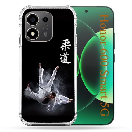 Coque Renforcée Pour Honor 600 Smart 5G Sport Judo Noir