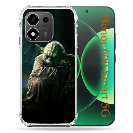 Coque Renforcée Pour Honor 600 Smart 5G Star Wars - Yoda sombre