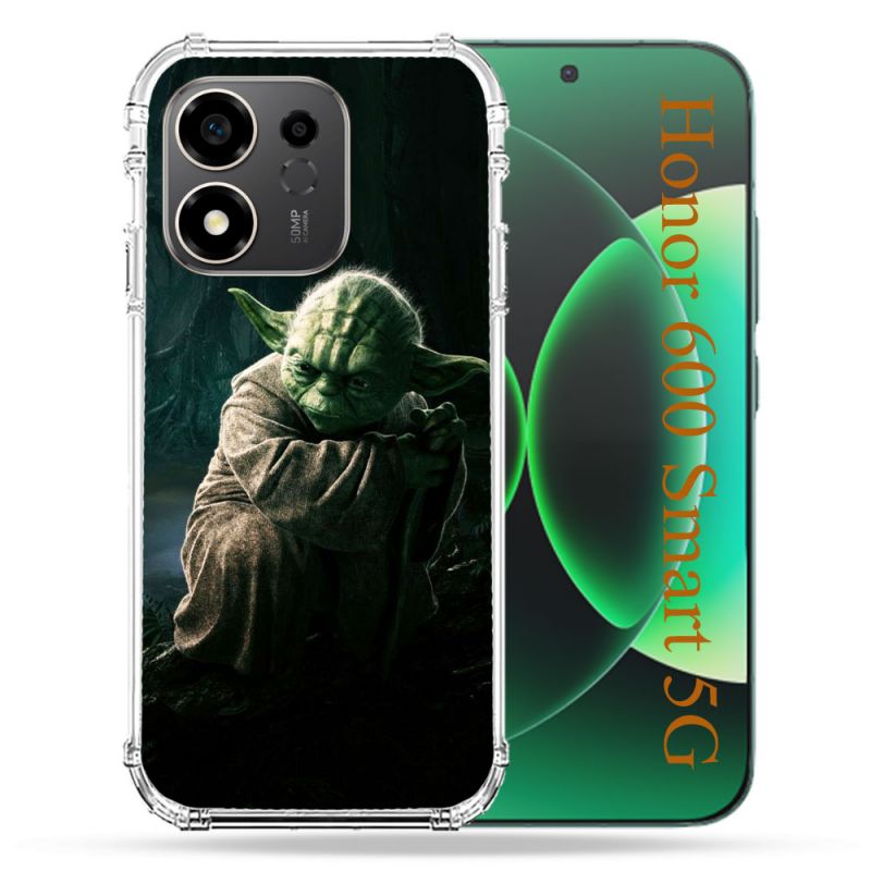 Coque Renforcée Pour Honor 600 Smart 5G Star Wars - Yoda sombre