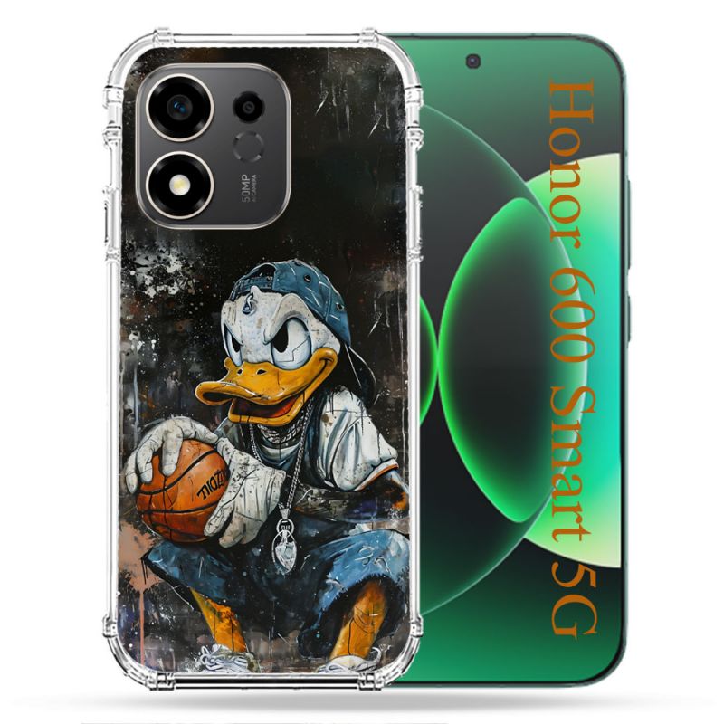 Coque Renforcée Pour Honor 600 Smart 5G Street Art Donald Duck